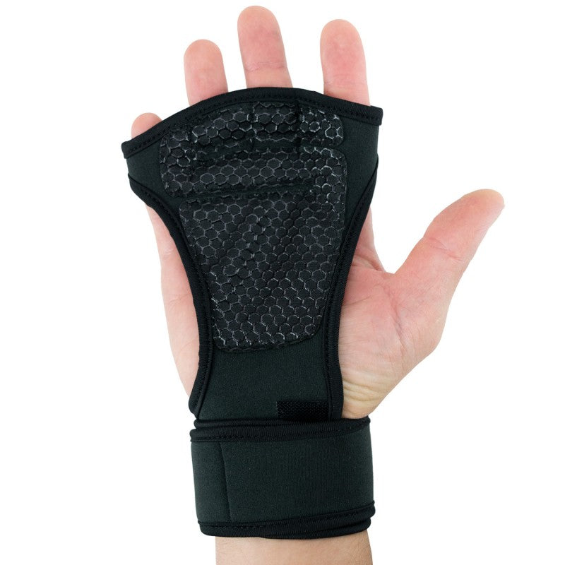Protector de manos CASLO para cross-training antideslizante negro