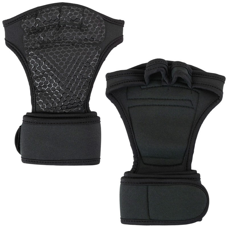 Protector de manos CASLO para cross-training antideslizante negro