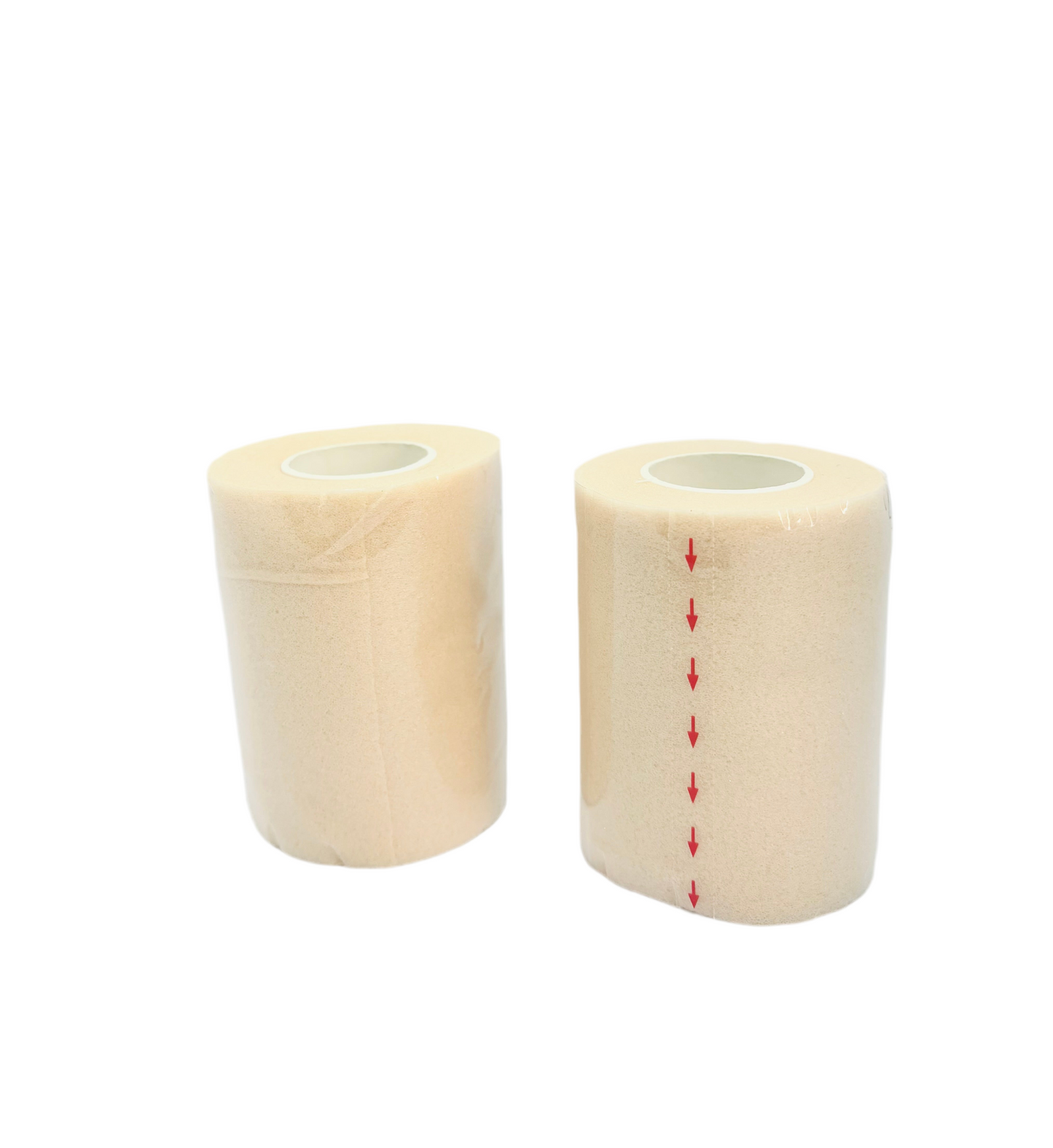 Pack de 2 Bandas de espuma autoadhesiva : Cinta deportiva elástica para protección y soporte muscular